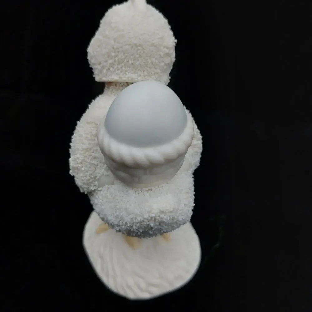 Dept 56 Snowbunnies Small Chick Figurine 24276 Easter Bobblehead Porcelain 2002